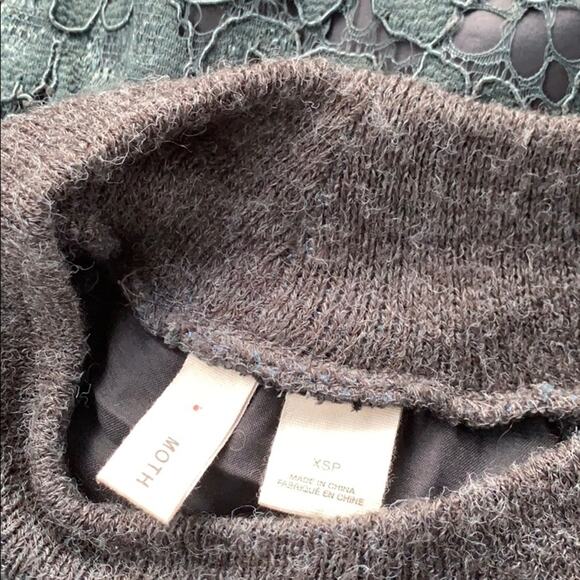 Anthropologie lace knit top - Picture 5 of 12